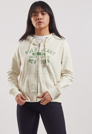VINTAGE RALPH LAUREN ZIP-UP HOODIE