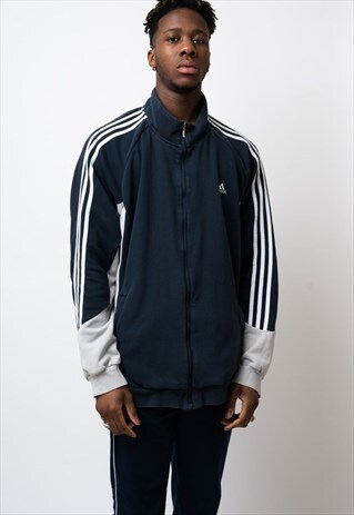 VINTAGE ADIDAS TRACKSUIT JACKET EXTRA EXTRA LARGE