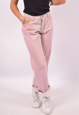 VINTAGE ROBERTO CAVALLI STRAIGHT JEANS PINK