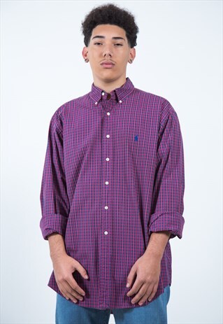 VINTAGE 80S CLASSIC POLO RALPH LAUREN SHIRT/ S3028