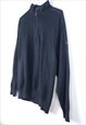 VINTAGE  NAUTICA JUMPER SAIL WEAR IN BLUE M