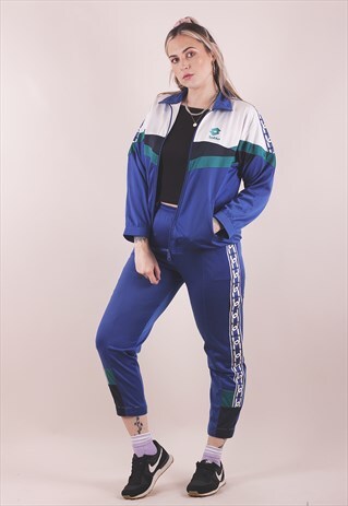 VINTAGE 90S LOTTO FULL TRACKSUIT SPORTSWEAR /A4050