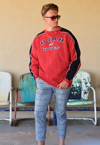 NCC USA UTAH UTES SWEATSHIRT ROUTE 66, TX