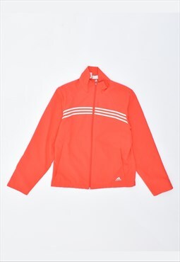 Vintage 90's Adidas Tracksuit Top Jacket Orange