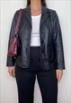 Vintage Black Real Leather Jacket