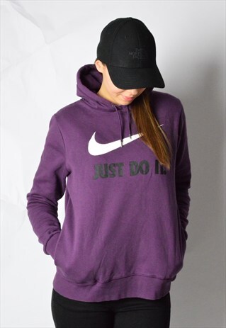 PURPLE NIKE HOODIE