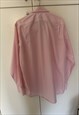 VINTAGE LACOSTE PINK SHIRT. SIZE 42. MADE IN FRANCE