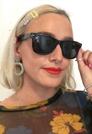 VINTAGE CLASSIC BROWN WAYFARER SUNGLASSES