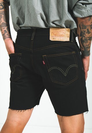 VINTAGE 80S LEVI'S 501 BERMUDA SHORTS / 3842