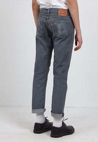 VINTAGE GREY LEVI'S 511 FIT DENIM JEANS