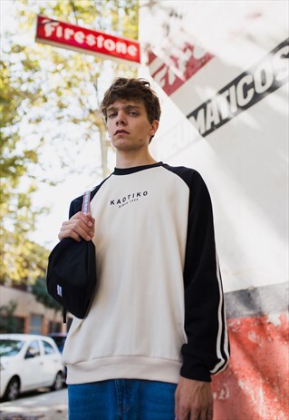 OFF-WHITE/BLACK BASIC SWEATSHIRT