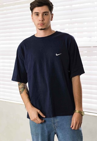 VINTAGE NIKE T-SHIRT LOGO 90S S 9.9