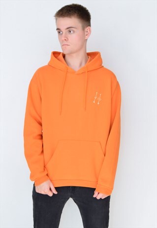 ORANGE ARROWS (WHITE) HOODIE