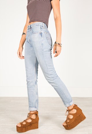 VINTAGE 80S LEVI'S 501 SLIM FIT JEANS / 0002 / 405