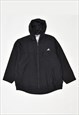 Vintage 90's Adidas Windbreaker Jacket Black
