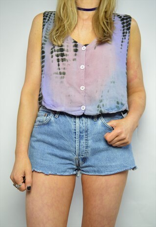90S LEVI'S 501 MEDIUM BLUE WASH HIGH WAIST JEAN SHORTS