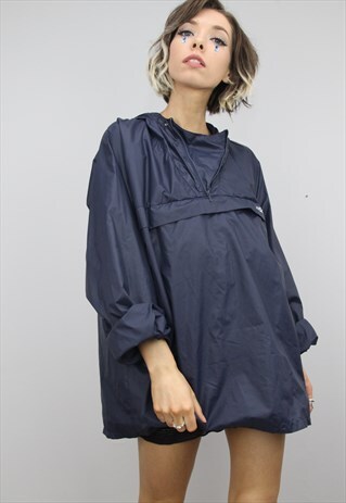 VINTAGE OVERSIZED ADIDAS FESTIVAL RAINCOAT MAC