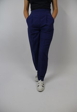 VINTAGE HIGH WAIST BLUE PANTS
