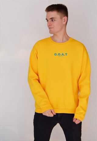 YELLOW GOAT (BLUE) SWEATSHIRT