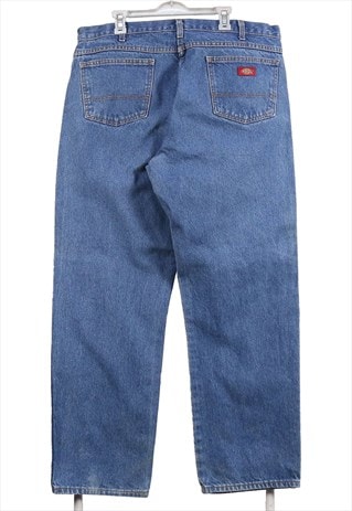 Dickies 90's Denim Baggy Jeans / Pants 38 Blue