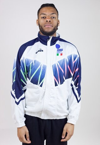 VINTAGE 90S DIADORA ZIP-UP SPORTS JACKET