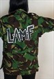 L.A.M.F - HAND PAINTED REWORKED VINTAGE CAMOUFLAGE JACKET 