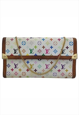 Vintage Louis Vuitton Tresor LV monogram Wallet Reworked WOC