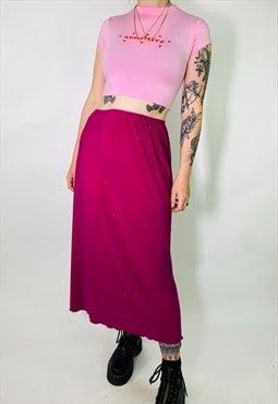 Vintage 00s Y2K Gina bacconi High Waist Sequin Detail Skirt