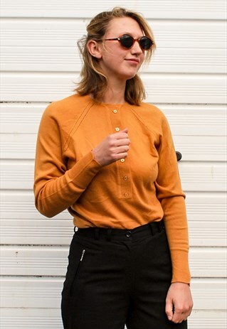 VINTAGE MUSTARD JUMPER