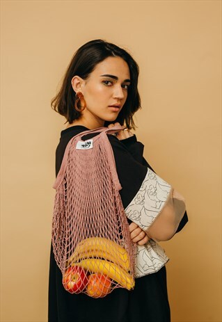 DUSKY PINK SHOPPER