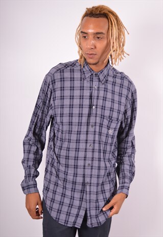 VINTAGE CALVIN KLEIN SHIRT CHECK MULTI