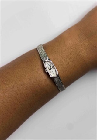 VINTAGE HAMILTON LADIES WRIST WATCH LOGO 90S ONE SIZE 0.6