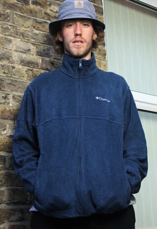 RETRO / 90'S / COLUMBIA / BLUE FLEECE