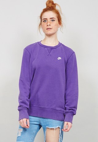 VINTAGE 90'S PURPLE OVERSIZED NIKE SWEATER
