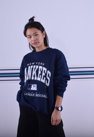 NAVY YANKEES SWEATSHIRT