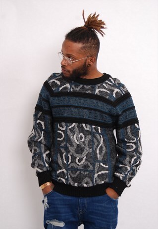 VINTAGE PATTERNED JUMPER