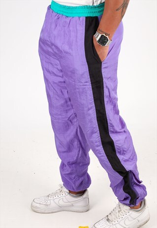 VINTAGE SHELL TRACKSUIT TROUSERS NTR31