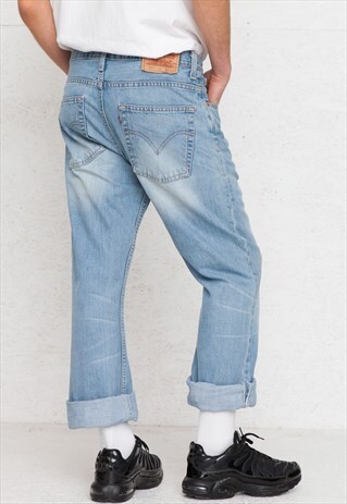 VINTAGE BLUE LEVI'S 507 FIT DENIM JEANS