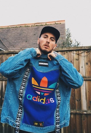 NORTH CUSTOM REWORKED ADIDAS DENIM JACKET