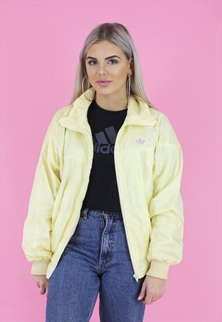 90S ADIDAS PASTEL BOMBER JACKET