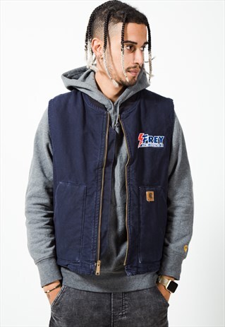 VINTAGE 80S CARHARTT GILET JACKET / S3115