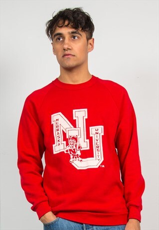 80'S NEBRASKA UNIVERSITY SWEATSHIRT
