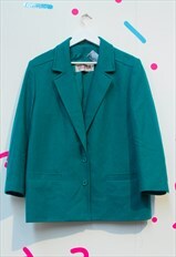 Vintage Eastex Green Pure New Wool Jacket