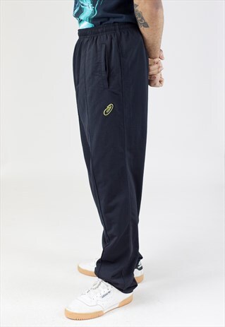 VINTAGE 90S BLACK TRACKSUIT BOTTOMS