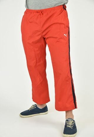 puma red sweatpants