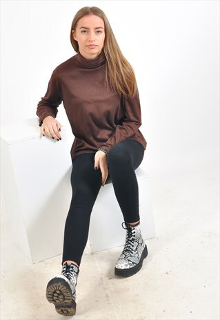 VINTAGE 90'S TURTLE NECK TOP