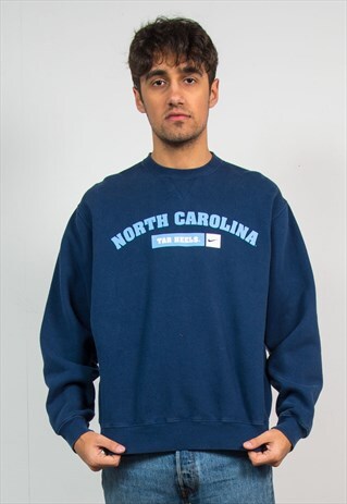 90'S NIKE SWEATSHIRT NORTH CAROLINA USA COLLEGE SWEATER