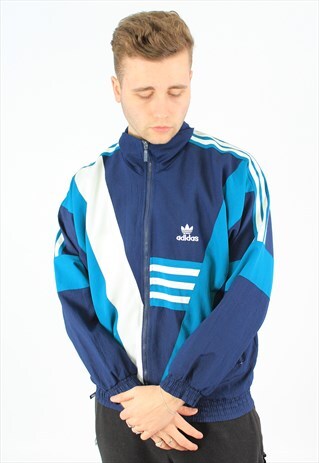 ADIDAS VINTAGE 3 STRIPES SPORTS TRACK JACKET