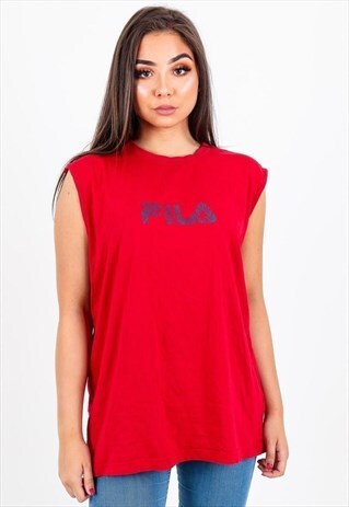 VINTAGE FILA SLEEVLESS T-SHIRT T125