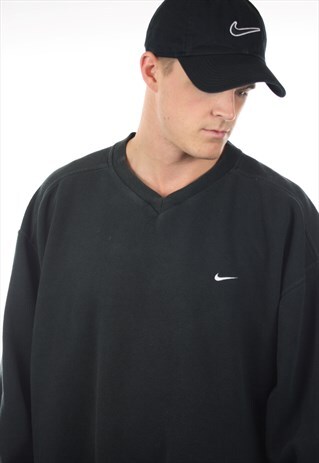 VINTAGE 90S NIKE SMALL LOGO SWEATSHIRT JUMPER